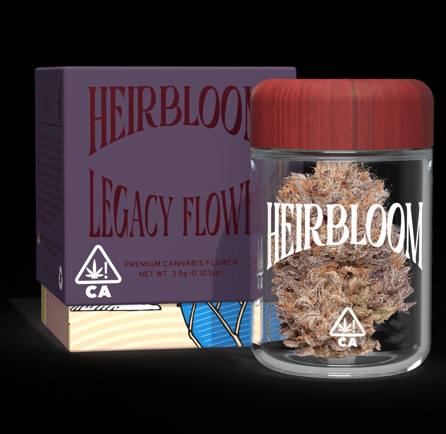Heirbloom Legacy Flower - Blueberry 3.5G 3 Heirbloom Legacy Flower - Blueberry 3.5G - Image 3