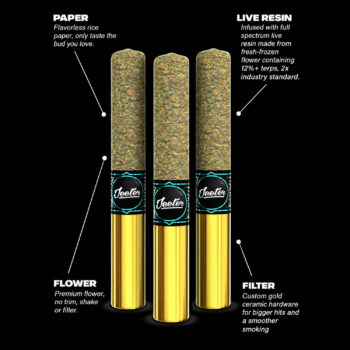 Jeeter Live Resin Cannons - Donny Burger Infused Minis | 0.5g each | 3pk 3 Jeeter Live Resin Cannons - Donny Burger Infused Minis | 0.5g each | 3pk - Image 2