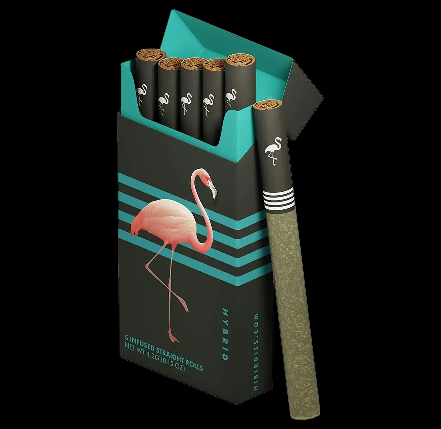 Birdies - Ultra Diamond Infused Hybrid Joint | 0.85g each | 5pk 1 Birdies - Ultra Diamond Infused Hybrid Joint | 0.85g each | 5pk