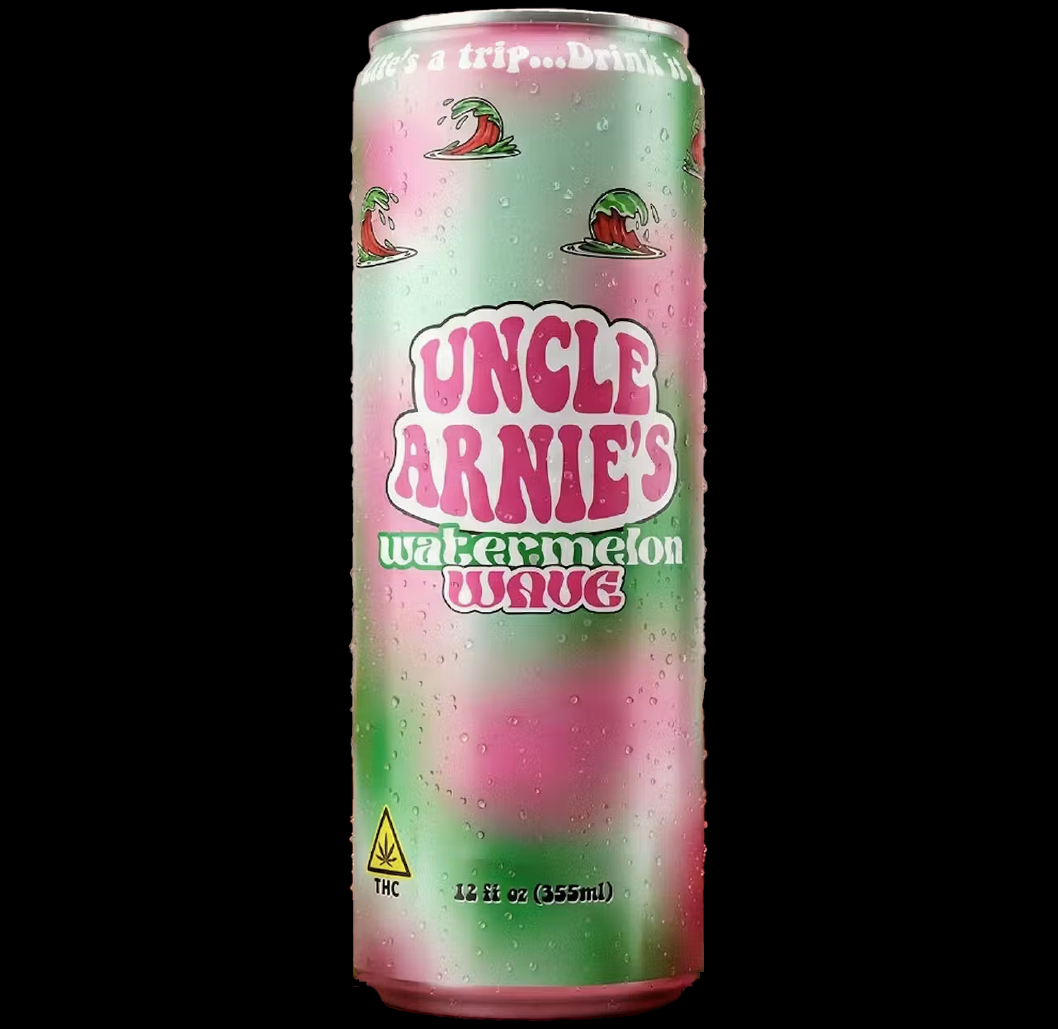 Uncle Arnie's - Watermelon Wave | Non-Carbonated | 100mg | 12oz 1 Uncle Arnie's - Watermelon Wave | Non-Carbonated | 100mg | 12oz